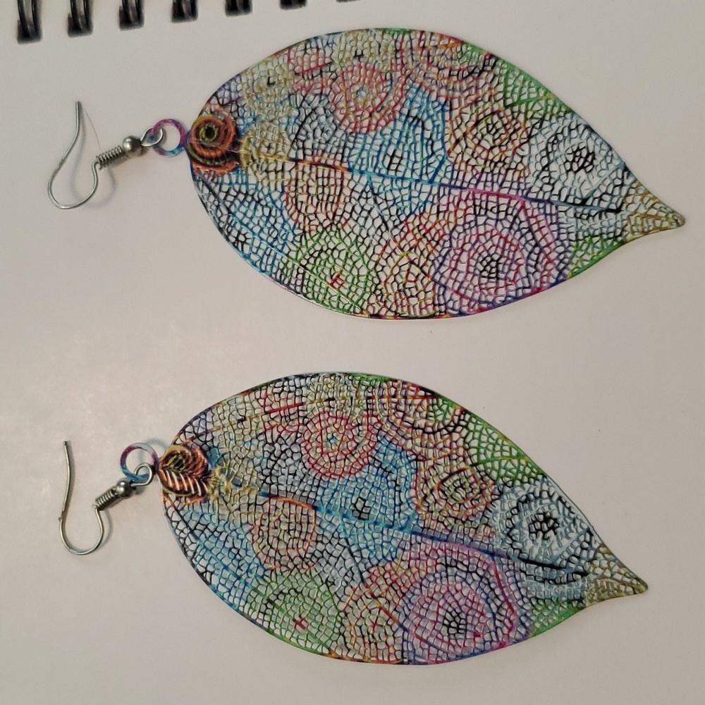 Metal Lace Earrings